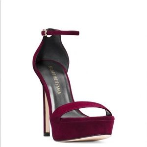 Stuart Weitzman Soho Sandal Bordeaux